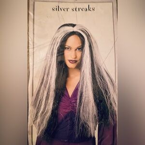 Black and White Costume Wig